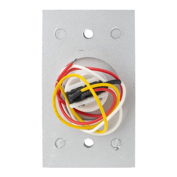 zzz-pbk-800a_back.jpg OUTLET: Alumínium nyomógomb pajzzsal NO/NC keskeny