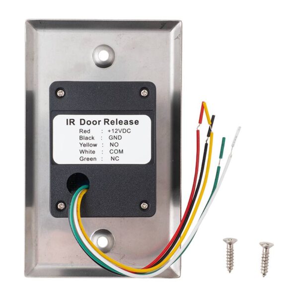 zzz-smb-1008c_back.jpg ZZZ-SMB-1008C - OUTLET: Infravörös közelítésérzékelő kapcsoló INOX pajzson NO/NC 12/24V DC