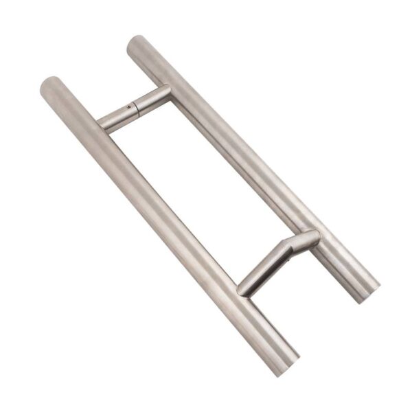 zzz-yh-500v-32_ferd_tett.jpg OUTLET: Henger alakú 500 mm hosszú INOX fogantyú pár, "V" és "H" alakú lábakkal, 32mm csőátmérővel